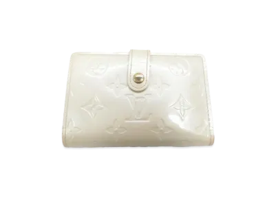 Louis Vuitton Viennois Wallet Vernis "Perle"