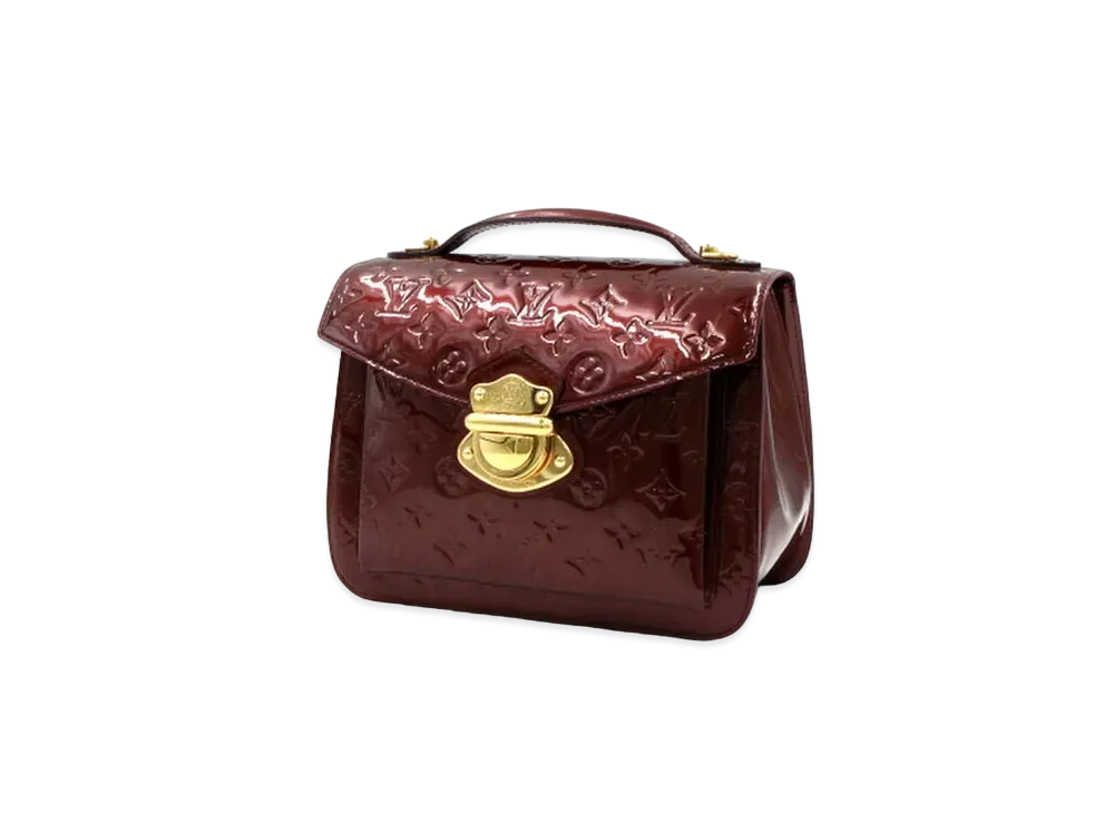 Louis Vuitton Milada Monogram Vernis "Rouge Fauviste"