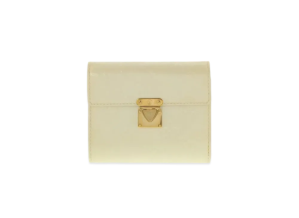Louis Vuitton Koala Wallet Vernis "Perle"