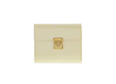 Louis Vuitton Koala Wallet Vernis "Perle"