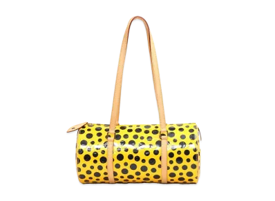 Louis Vuitton x Yayoi Kusama Papillon Monogram Vernis Dot Infinity "Jaune"