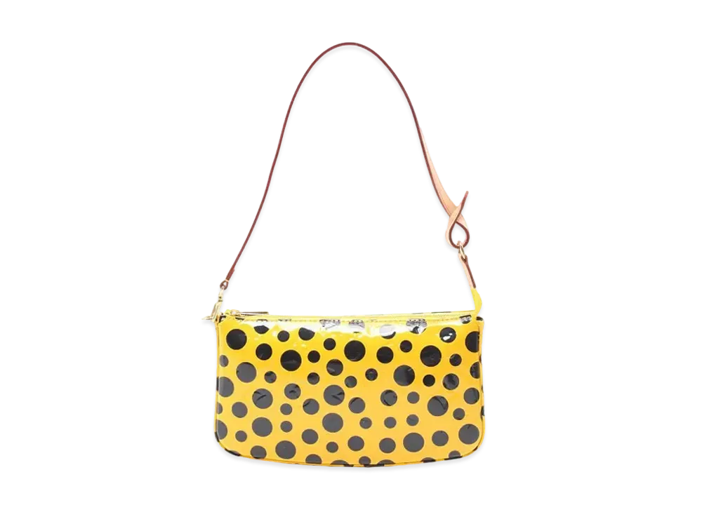 Louis Vuitton x Yayoi Kusama Pochette Accessoires Monogram Vernis Dot Infinity "Jaune"