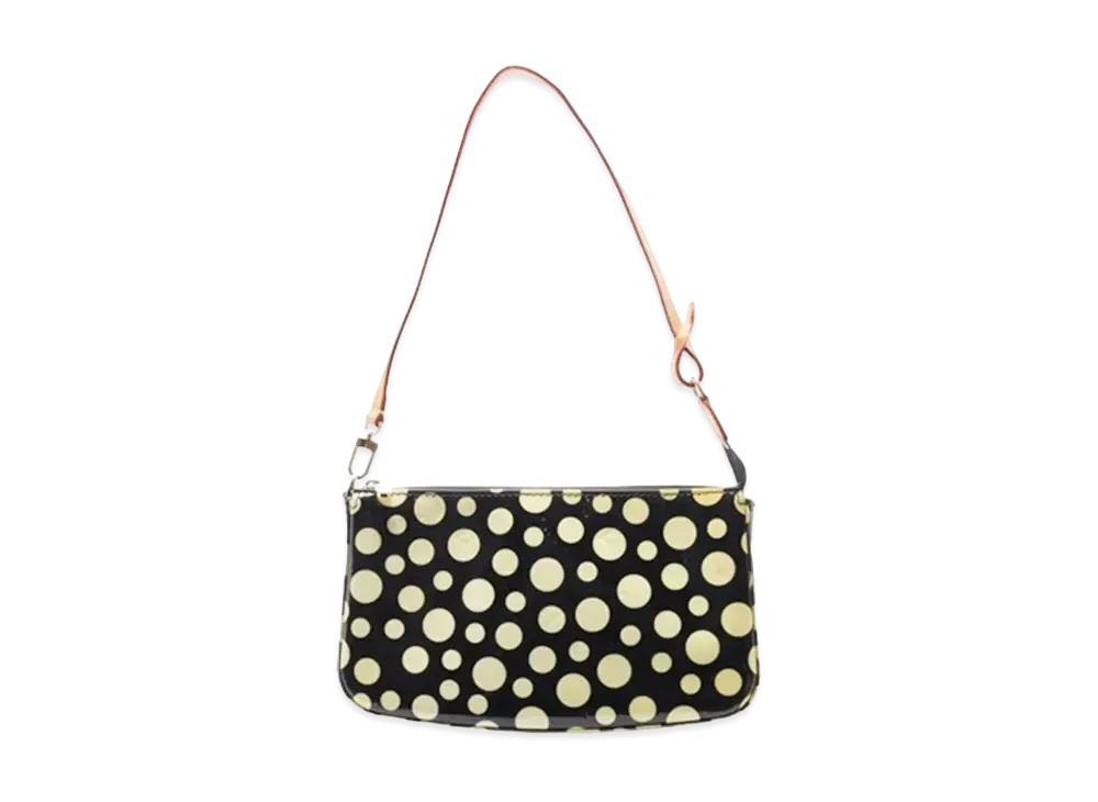 Louis Vuitton x Yayoi Kusama Pochette Accessoires Monogram Vernis Dot Infinity "Noir"