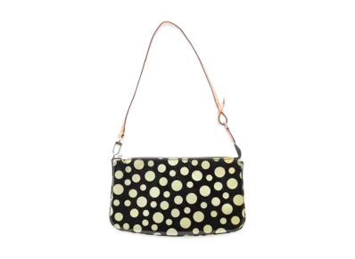 Louis Vuitton x Yayoi Kusama Pochette Accessoires Monogram Vernis Dot Infinity "Noir"
