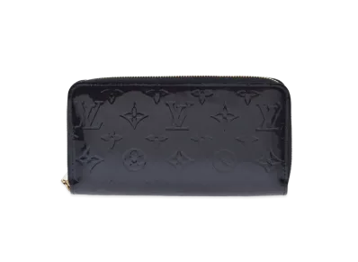 Louis Vuitton Zippy Wallet Vernis "Blue Infini"
