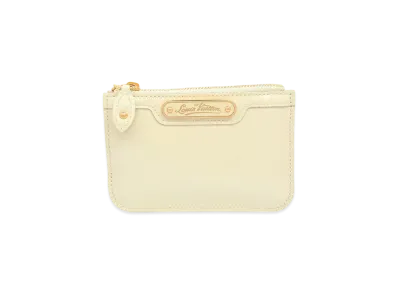 Louis Vuitton Key Pouch NM Vernis "Blanc Corail"