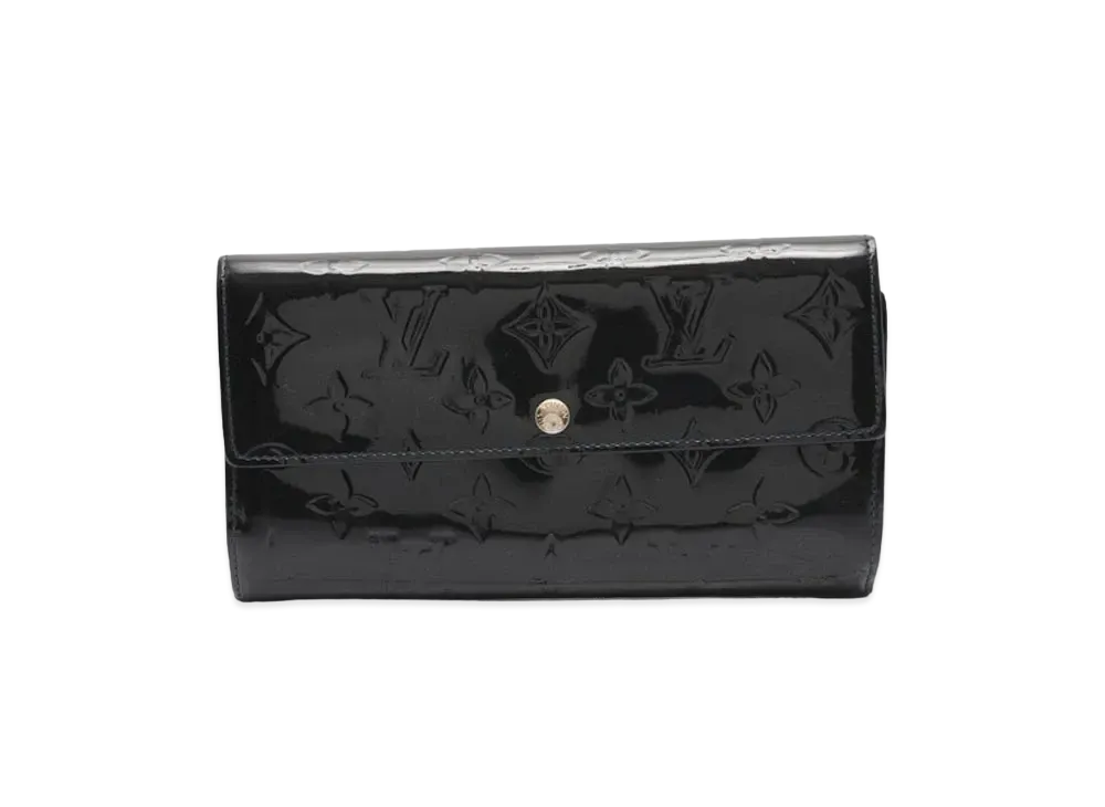 Louis Vuitton Sarah Wallet Vernis "Blue Infini"