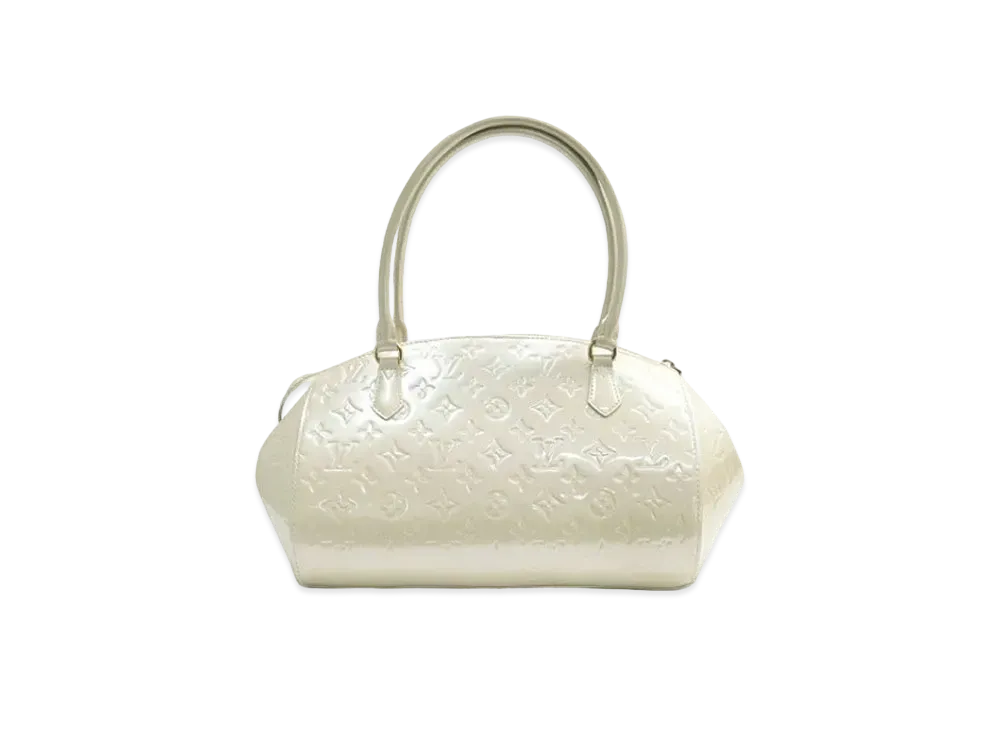 Louis Vuitton Sherwood GM Monogram Vernis "Blanc Corail"