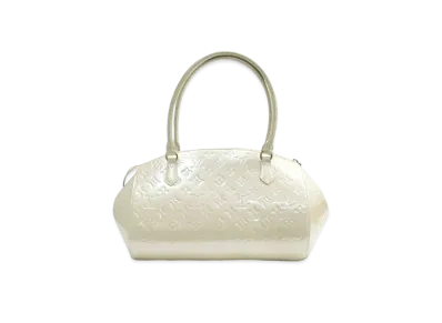 Louis Vuitton Sherwood GM Monogram Vernis "Blanc Corail"