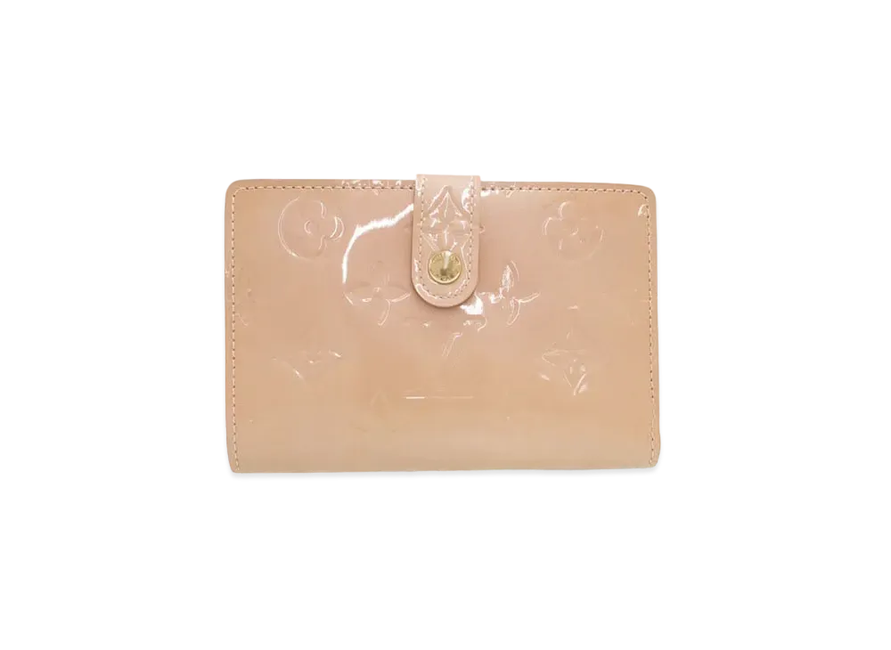 Louis Vuitton Viennois Wallet Vernis "Rose Florentin"