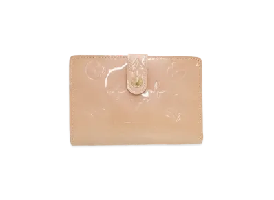Louis Vuitton Viennois Wallet Vernis "Rose Florentin"