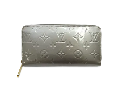 Louis Vuitton Zippy Wallet Vernis "Gris Art Deco"