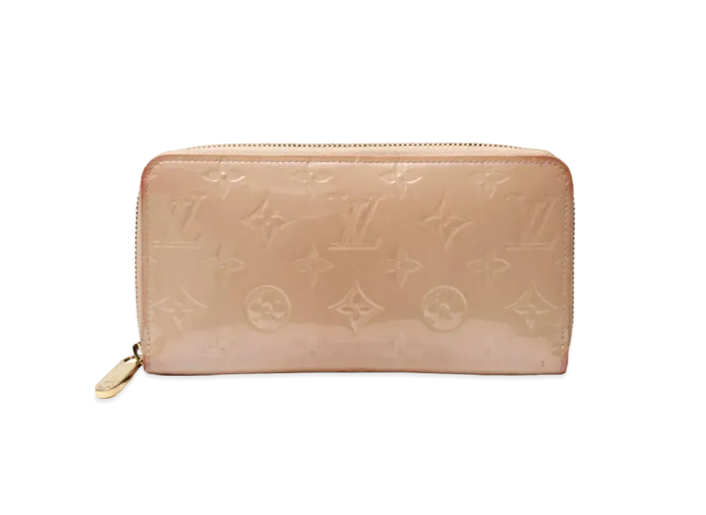 Louis Vuitton Zippy Wallet Vernis "Rose Florentin"