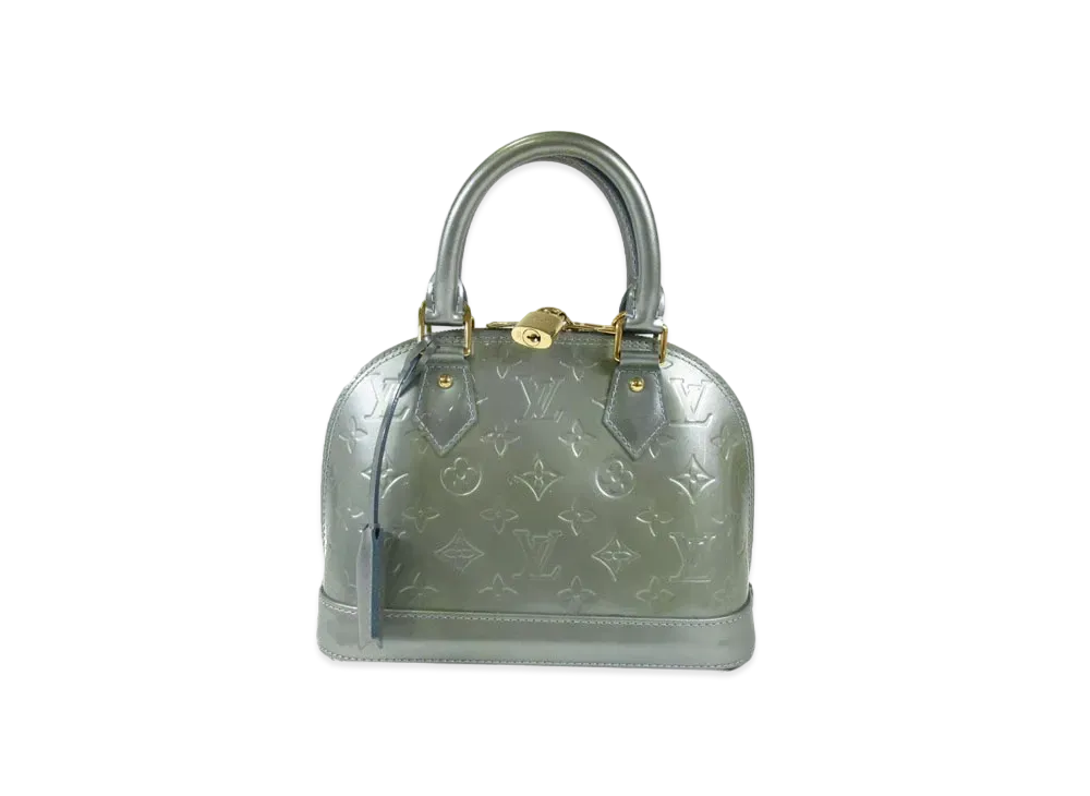 Louis Vuitton Alma BB Monogram Vernis "Givre"