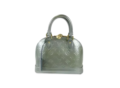 Louis Vuitton Alma BB Monogram Vernis "Givre"