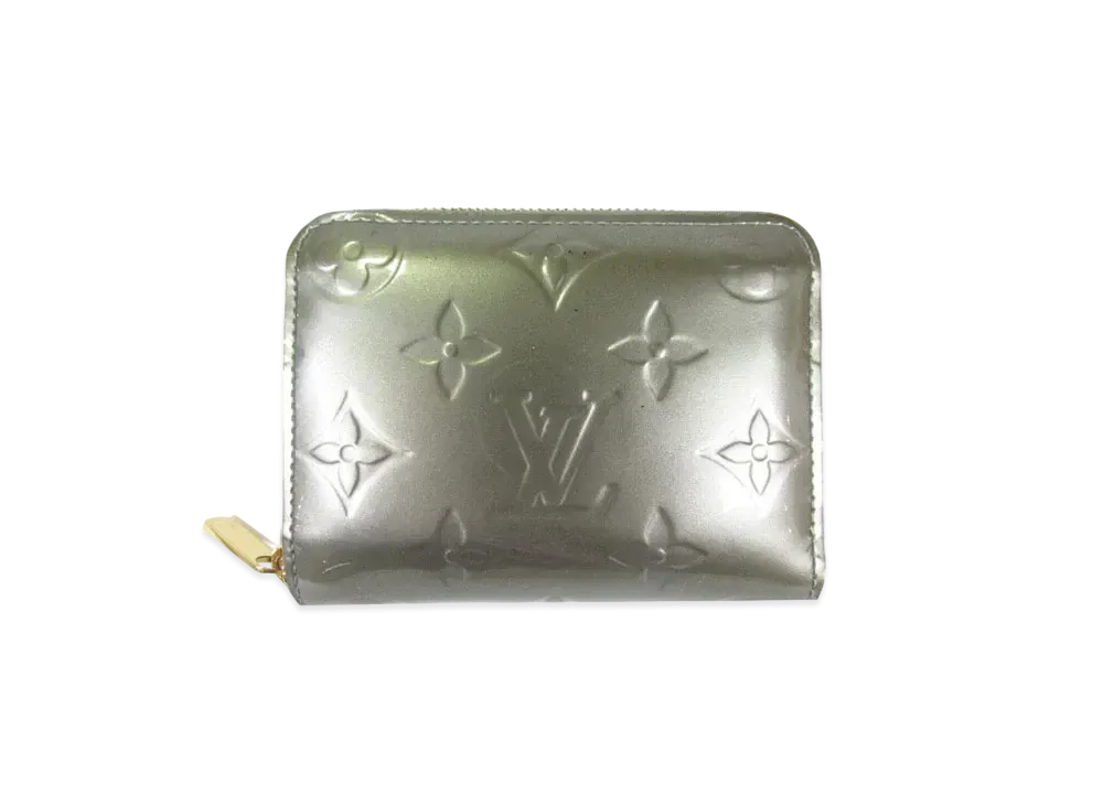 Louis Vuitton Zippy Coin Purse Vernis "Givre"