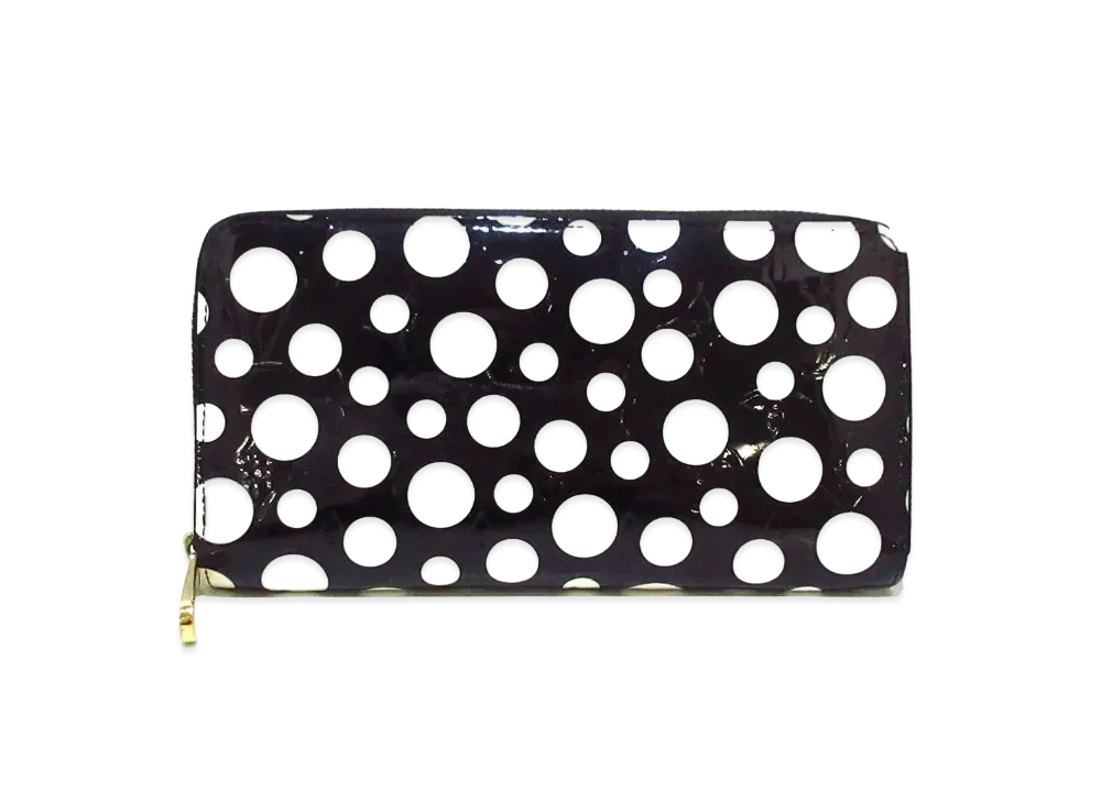 Louis Vuitton Zippy Wallet Yayoi Kusama Vernis Dot Infinity "Noir"
