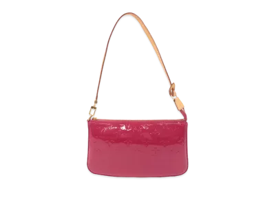 Louis Vuitton Pochette Accessoires Monogram Vernis "Rose Indien"