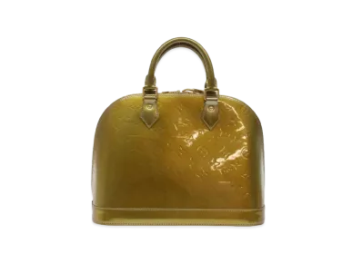 Louis Vuitton Alma PM Monogram Vernis "Vert Olive"