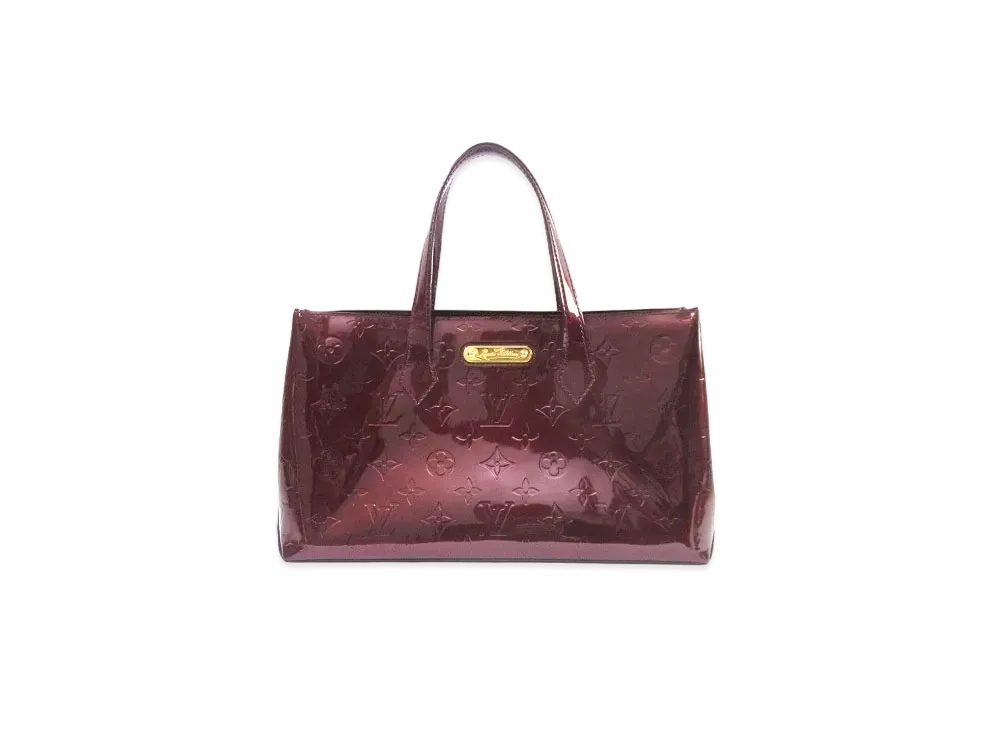 Louis Vuitton Wilshire PM Monogram Vernis "Rouge Fauviste"