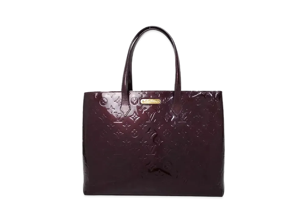 Louis Vuitton Wilshire MM Monogram Vernis "Amarant"