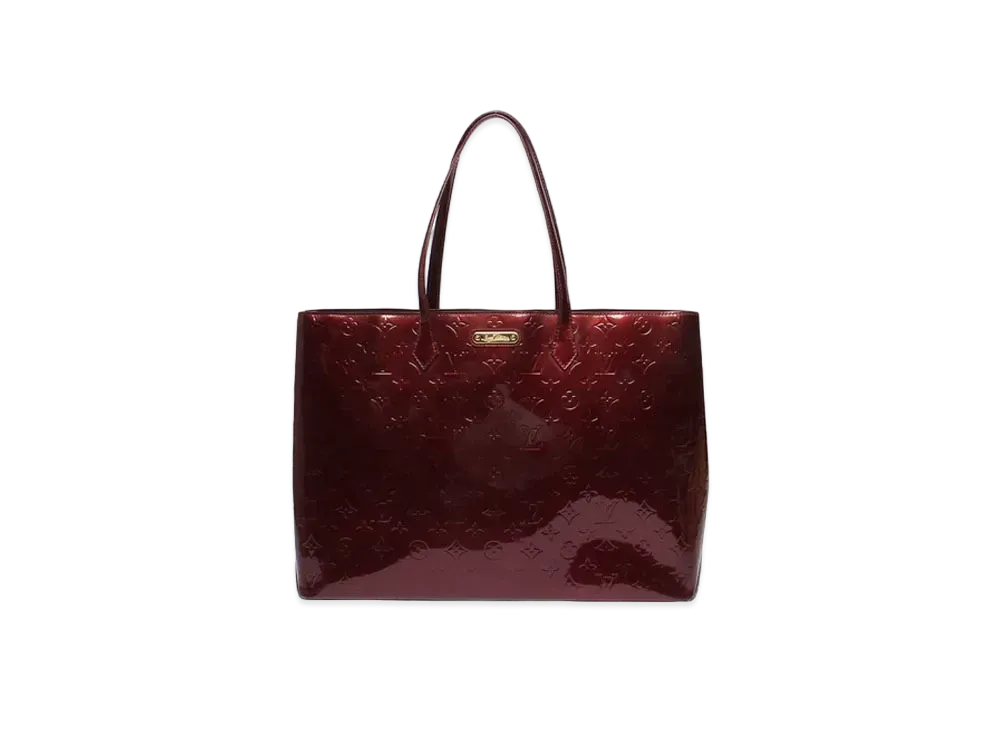 Louis Vuitton Wilshire GM Monogram Vernis "Rouge Fauviste"