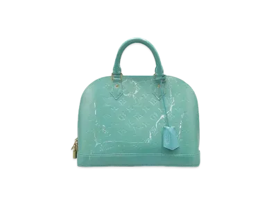 Louis Vuitton Alma Monogram Vernis "Blue Lagon"