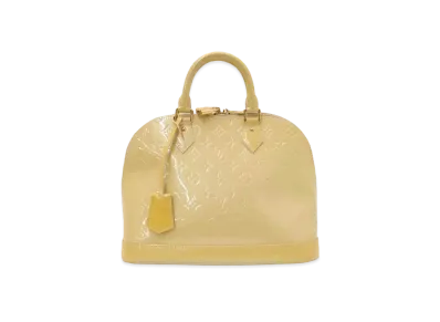 Louis Vuitton Alma Monogram Vernis "Jaune Passion"