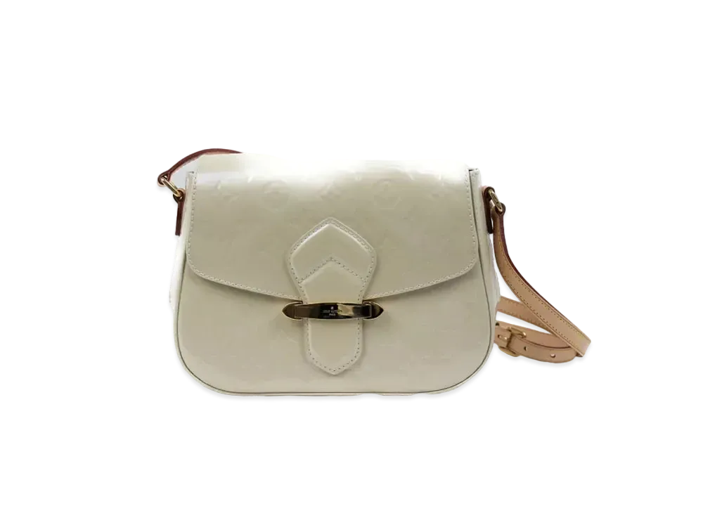 Louis Vuitton Bellflower PM Monogram Vernis "Blanc Corail"