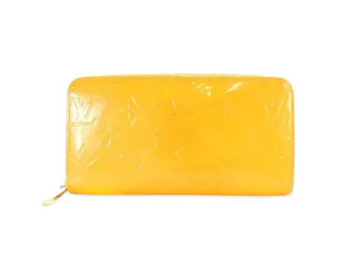 Louis Vuitton Zippy Wallet Vernis "Jaune Passion"