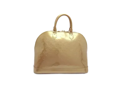 Louis Vuitton Alma GM Monogram Vernis "Beige Poodle"