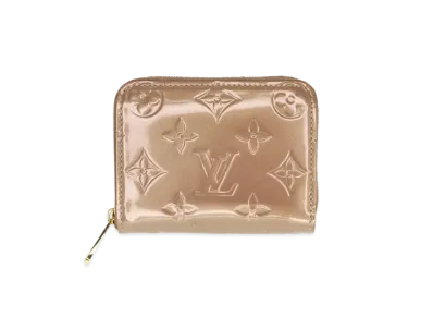 Louis Vuitton Zippy Coin Purse Vernis "Beige Poudre"