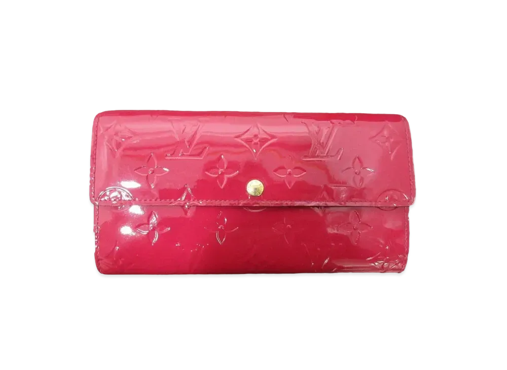 Louis Vuitton Sarah Wallet Vernis "Rose Indien"
