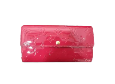 Louis Vuitton Sarah Wallet Vernis "Rose Indien"