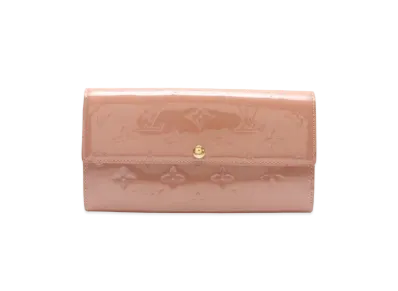 Louis Vuitton Sarah Wallet Vernis "Rose Velours"