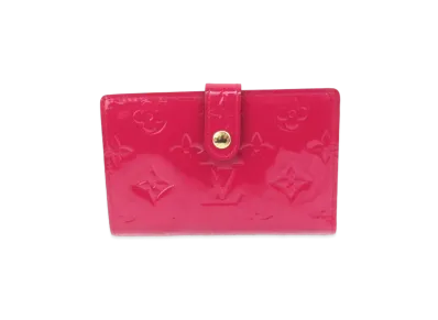 Louis Vuitton Viennois Wallet Vernis "Rose Indien"