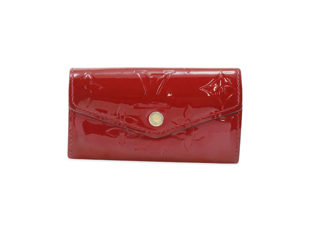 Louis Vuitton 4 Key Holder Monogram Vernis "Pomme d'Amour"