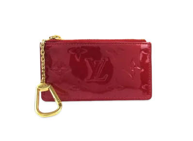 Louis Vuitton Key Pouch Vernis "Pomme d'Amour"