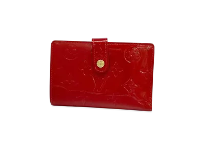 Louis Vuitton Viennois Wallet Vernis "Pomme d'Amour"