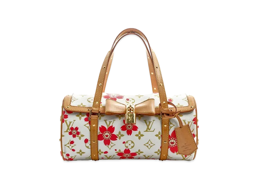 Louis Vuitton x Takashi Murakami Papillon 26 Monogram Cherry Blossom "Chene"