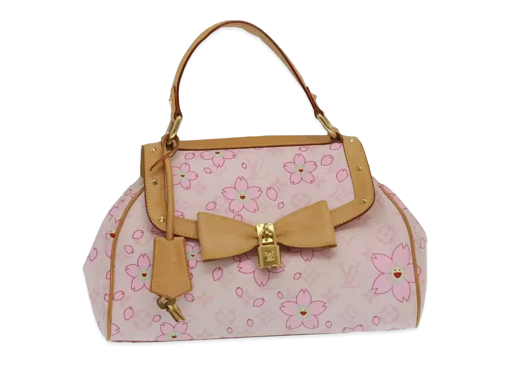 Louis Vuitton x Takashi Murakami Sac Retro PM Monogram Cherry Blossom "Rose"