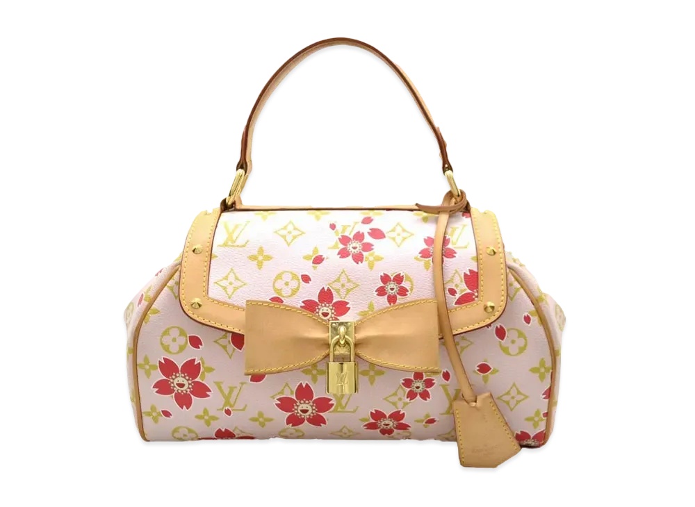 Louis Vuitton x Takashi Murakami Sac Retro PM Monogram Cherry Blossom "Chene"