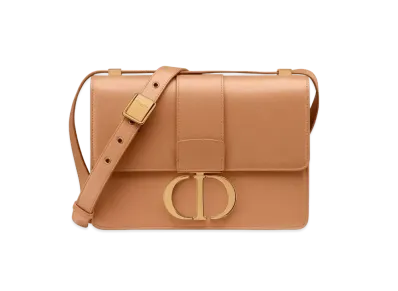 Dior 30 Montaigne Bag Box Calfskin "Amber"