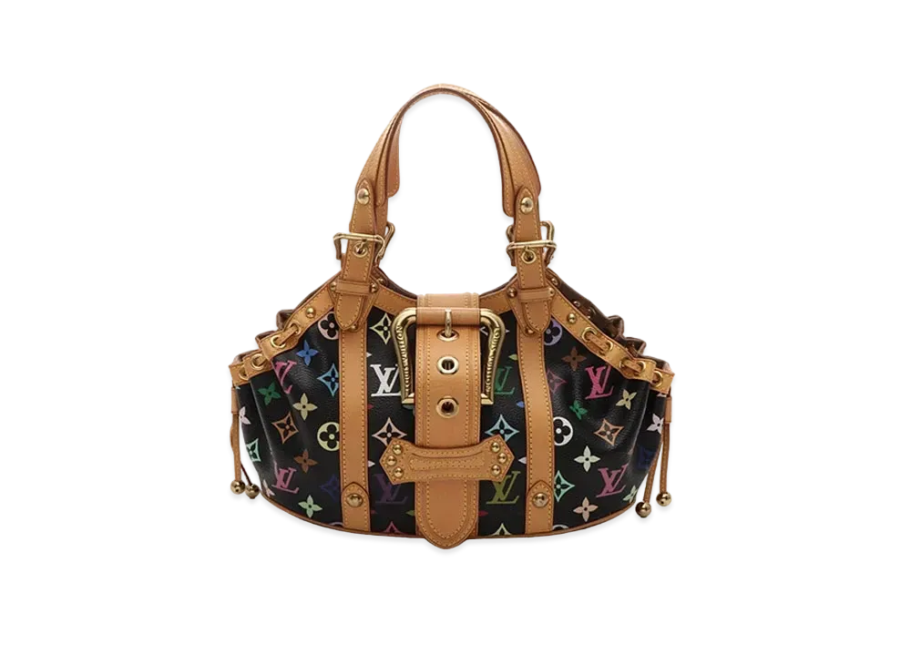 Louis Vuitton Theda GM Monogram Multicolor "Noir"