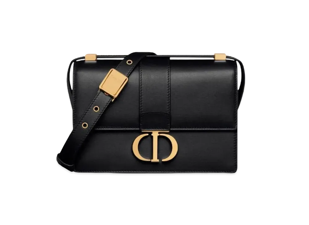 Dior Small 30 Montaigne Bag Calfskin "Black"