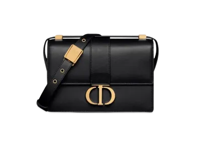 Dior Small 30 Montaigne Bag Calfskin "Black"