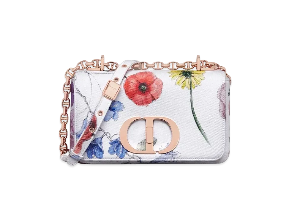 Dior Small Caro Bag Florilegio Print "Multicolor"