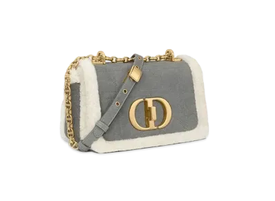 Dior Small Dior Caro Bag "Gray"