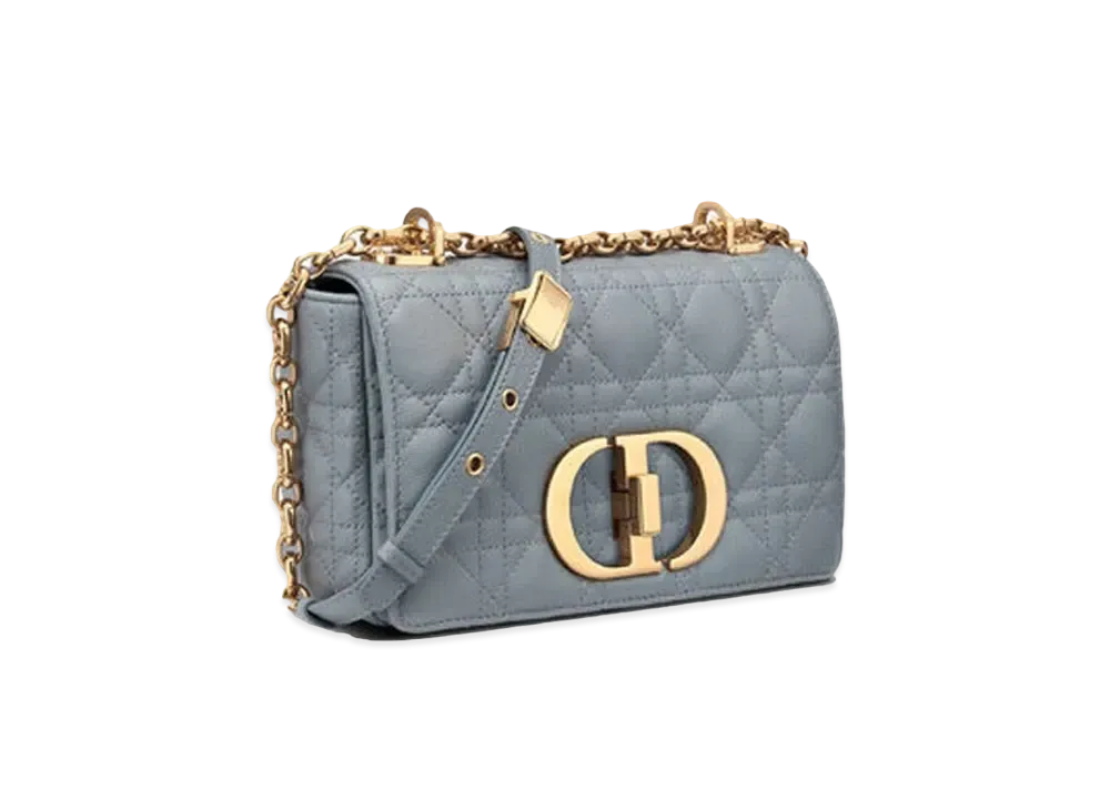 Dior Small Dior Caro Bag "Blue"
