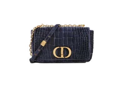 Dior Medium Dior Caro Bag "Navy"